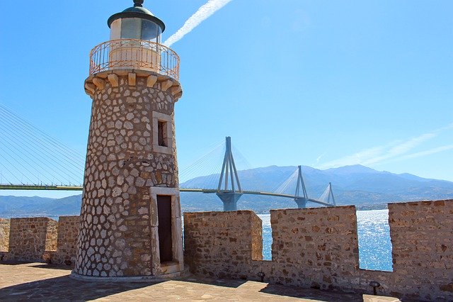 ดาวน์โหลดฟรี Bridge Greece Rio-Andirrio - ภาพถ่ายหรือรูปภาพฟรีที่จะแก้ไขด้วยโปรแกรมแก้ไขรูปภาพออนไลน์ GIMP