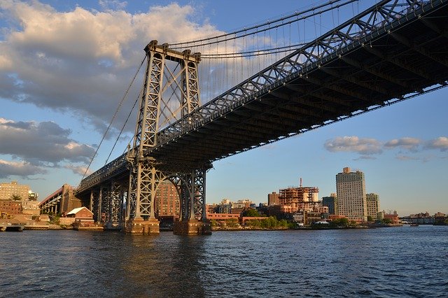 Безкоштовно завантажте Bridge Manhattan Nyc New - безкоштовне фото або зображення для редагування за допомогою онлайн-редактора зображень GIMP