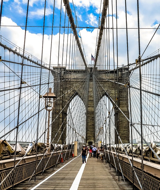 Free download bridge new york manhattan america free picture to be edited with GIMP free online image editor