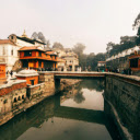 Bridge Over the Bagmati River in the Pashupatinath  screen for extension Chrome web store in OffiDocs Chromium