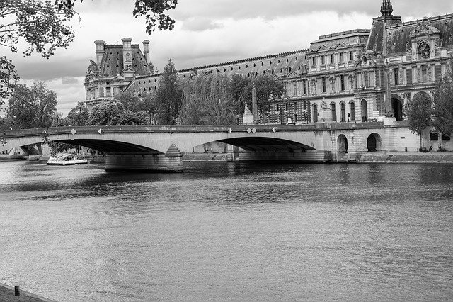 Free download Bridge Paris France -  free photo or picture to be edited with GIMP online image editor