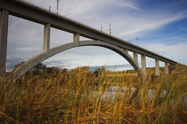 Kostenloser Download Bridge Pond Water - kostenloses Foto oder Bild zur Bearbeitung mit GIMP Online-Bildbearbeitung