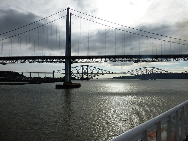 Libreng download Bridge River Forth - libreng larawan o larawan na ie-edit gamit ang GIMP online na editor ng imahe