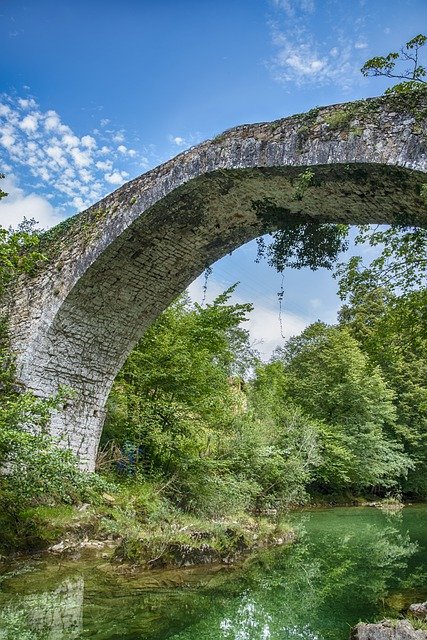 Free download bridge river nature outdoors free picture to be edited with GIMP free online image editor