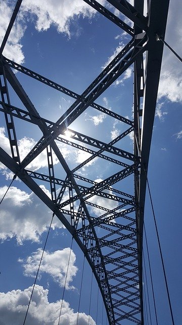 دانلود رایگان Bridge Skies Architecture - عکس یا تصویر رایگان قابل ویرایش با ویرایشگر تصویر آنلاین GIMP