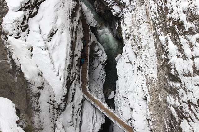 Baixe grátis Bridge Snow Clammy - foto ou imagem grátis para ser editada com o editor de imagens online GIMP