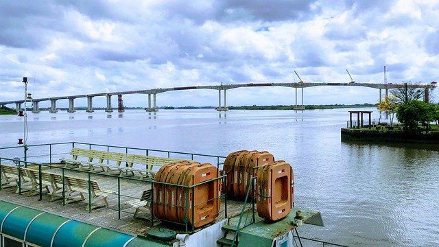 دانلود رایگان Bridge Water Rio - عکس یا تصویر رایگان قابل ویرایش با ویرایشگر تصویر آنلاین GIMP
