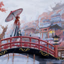 Bridge with a Deer  screen for extension Chrome web store in OffiDocs Chromium