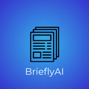 Briefly.ai  screen for extension Chrome web store in OffiDocs Chromium