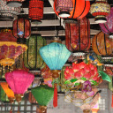 Bright lanterns  screen for extension Chrome web store in OffiDocs Chromium