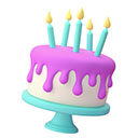 Brilliant Birthday  screen for extension Chrome web store in OffiDocs Chromium