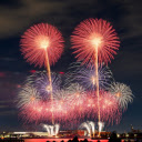 Brilliant fireworks  screen for extension Chrome web store in OffiDocs Chromium