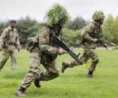 Free download British Recruits Camouflage Training - Photograph free photo or picture to be edited with GIMP online image editor