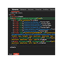 Brogrammer Dev Tools Theme  screen for extension Chrome web store in OffiDocs Chromium