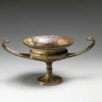 Free download Bronze kylix (drinking cup) free photo or picture to be edited with GIMP online image editor