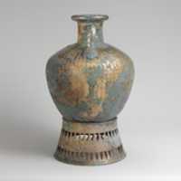 Free download Bronze pointed neck-amphora with stand free photo or picture to be edited with GIMP online image editor
