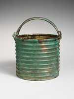 Free download Bronze ribbed situla (bucket) with two handles free photo or picture to be edited with GIMP online image editor
