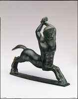 Free download Bronze statuette of a centaur free photo or picture to be edited with GIMP online image editor