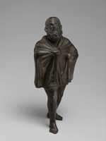Free download Bronze statuette of a draped man free photo or picture to be edited with GIMP online image editor