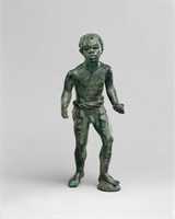 Free download Bronze statuette of an African (known as Ethiopian) youth free photo or picture to be edited with GIMP online image editor
