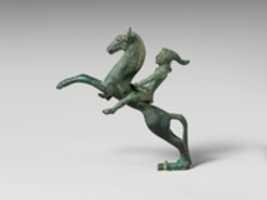 Free download Bronze statuette of a Scythian mounted archer free photo or picture to be edited with GIMP online image editor