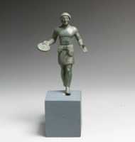 Free download Bronze statuette of a youth with phiale free photo or picture to be edited with GIMP online image editor