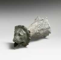 Free download Bronze water spout with lion mask (one of a a pair) free photo or picture to be edited with GIMP online image editor