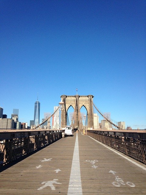 Unduh gratis Brooklynbridge Ny New York - foto atau gambar gratis untuk diedit dengan editor gambar online GIMP