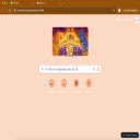 Brown red pearl  screen for extension Chrome web store in OffiDocs Chromium