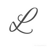 Free download brush-calligraphy-alphabet-l free photo or picture to be edited with GIMP online image editor