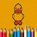 BTS Ducks Coloring Book  screen for extension Chrome web store in OffiDocs Chromium