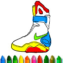 BTS Shoe Coloring  screen for extension Chrome web store in OffiDocs Chromium