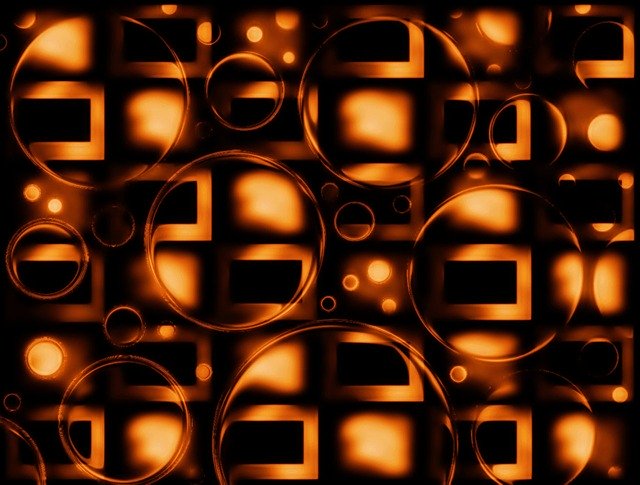 Free download Bubbles Background Abstract -  free illustration to be edited with GIMP free online image editor