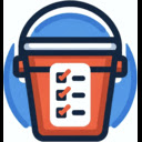 Bucket List  screen for extension Chrome web store in OffiDocs Chromium