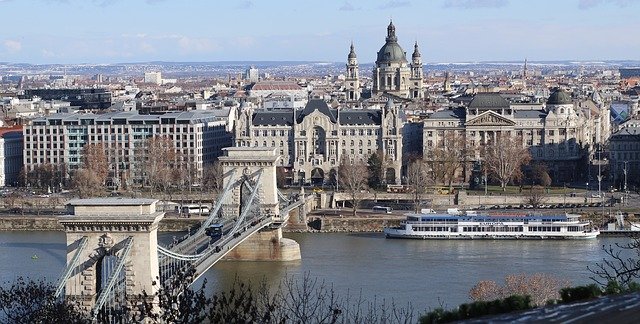 Free download Budapest Libertybridge Buda -  free photo or picture to be edited with GIMP online image editor