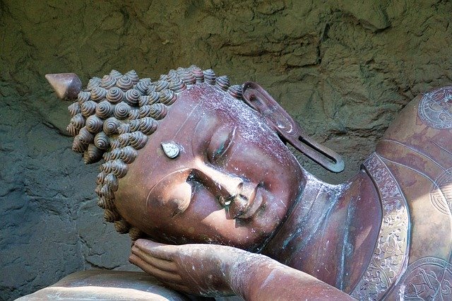 Free download Buddha Lying -  free photo or picture to be edited with GIMP online image editor