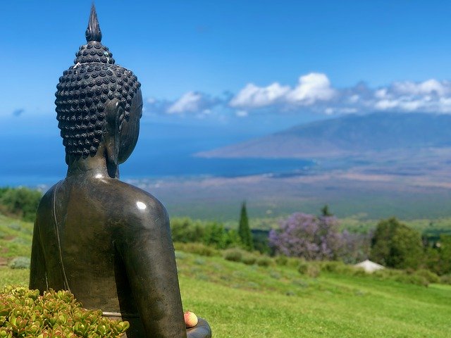 Download gratuito Buddha Maui Hawaii - foto o immagine gratuita da modificare con l'editor di immagini online GIMP