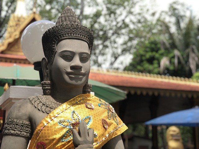 Téléchargement gratuit Temple du Bouddha Cambodge - photo ou image gratuite à modifier avec l'éditeur d'images en ligne GIMP