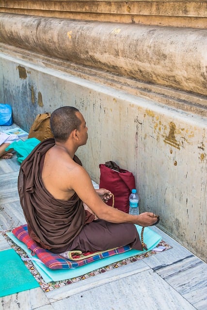 Free download buddhism concentration bodhgaya free picture to be edited with GIMP free online image editor