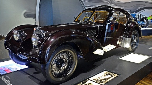 Free download bugatti t57 sc atlantic antique car free picture to be edited with GIMP free online image editor