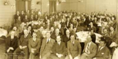 Free download Builders Bowling League Annual Dinner, 1947, New York City free photo or picture to be edited with GIMP online image editor