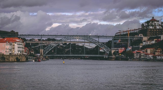 Free download building architecture bridge oporto free picture to be edited with GIMP free online image editor