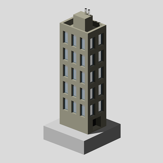 Free download Building City Poly -  free illustration to be edited with GIMP free online image editor