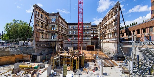 Бесплатная загрузка Building Reconstruction - бесплатное фото или изображение для редактирования с помощью онлайн-редактора изображений GIMP