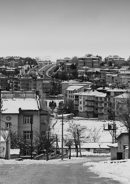 Free download buildings houses path snow sky free picture to be edited with GIMP free online image editor