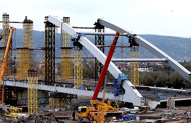 Bezpłatne pobieranie Building The Design Of Bridge - bezpłatne zdjęcie lub obraz do edycji za pomocą internetowego edytora obrazów GIMP