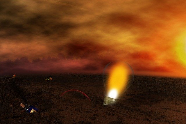Free download Bulb Waste -  free illustration to be edited with GIMP free online image editor