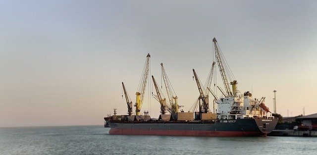 Free download bulk ship iran port ship crane free picture to be edited with GIMP free online image editor