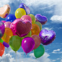 Bunch of balloons  screen for extension Chrome web store in OffiDocs Chromium