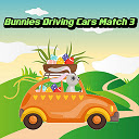 Bunnies Driving Cars Match 3  screen for extension Chrome web store in OffiDocs Chromium